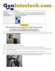 Geninterlock SIE-L2 Instructions