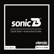 Sonicb B HEROIC Manuals | ManualsLib