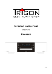 Trigon EXXCEED Operating Instructions Manual