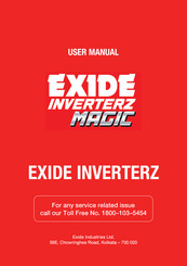 Exide Inverterz Magic 12V 700VA User Manual