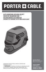 Porter-Cable 55001 Instruction Manual