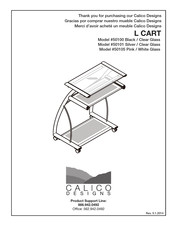 CALICO DESIGNS 50101 Assembly Instructions Manual