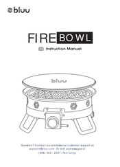 bluu FIRE BOWL Instruction Manual