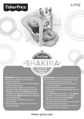 Fisher-Price Shakira CJT92 Instruction Sheet