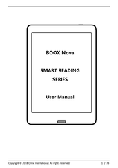 Onyx BOOX Nova Series User Manual