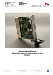 HARTMANN ELECTRONIC BUS908 Hardware User Manual