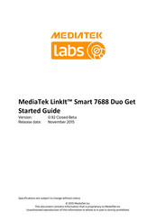 MEDIATEK LinkIt Smart 7688 Duo Get Started Manual
