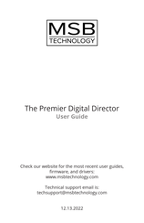MSB Technology The Select Digital Director User Manual