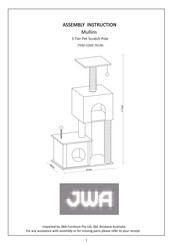 JWA Mullins Assembly Instruction Manual