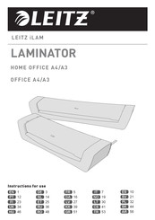 LEITZ iLAM OFFICE A3 Instructions For Use