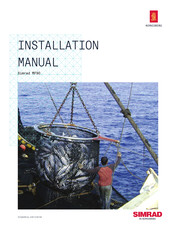 Kongsberg Simrad MF90 Installation Manual
