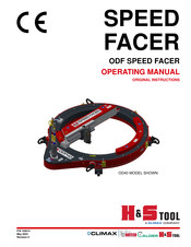 Climax H&S TOOL SPEED FACER ODF100 Operating Manual