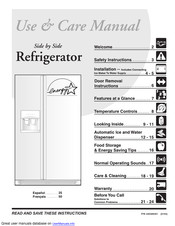 Frigidaire FRS26KF7AW0 Use & Care Manual