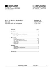 Braun D124.1S2 Instruction And Operation Manual