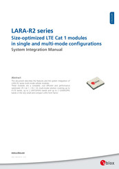 u-blox LARA-R203 System Integration Manual