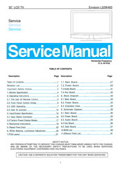 AOC Envision L32W465 Service Manual
