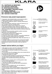 Arthauss Furniture KLARA Assembly Instructions Manual