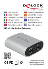 DeLOCK 63332 User Manual