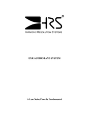 HRS EXR Instruction Manual