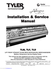 Tyler TLF Installation & Service Manual