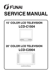 FUNAI LCD-C1504 Service Manual