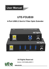 UTE UTE-FOUB30 User Manual