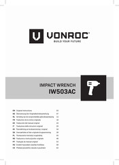 VONROC IW503AC Original Instructions Manual