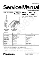 Panasonic KX-TGA228BXS Service Manual