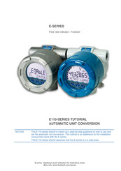 Fluidwell E110 Series Tutorial