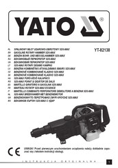 YATO YT-82138 Instruction Manual