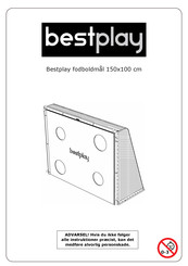 Bestplay football goal 150x100 cm Manual