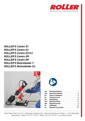 Roller Centro SR Instruction Manual