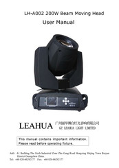leahua LH-A002 User Manual