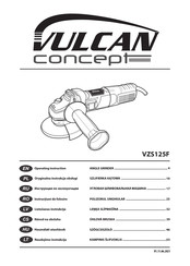 Vulcan Concept VZS125F Operating	 Instruction