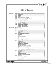 TrailMax T-12-T Manual