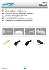 Whispbar K367W Fitting Instructions Manual