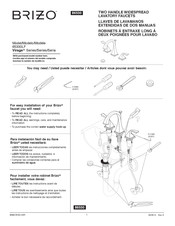 Brizo Virage 65330LF-P Owner's Manual