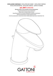 GATTONI H2OMIX2000 Installation And Assembly Manual