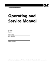 AR DC7445 Operating And Service Manual