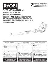Ryobi P2105VNM Operator's Manual