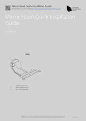 Dynamic Projection MH33 Quick Installation Manual