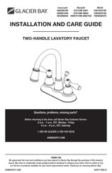 Glacier bay 67513W-6B04 Installation And Care Manual