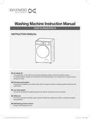 DAEWOO ELECTRONICS DWD-EUR95DPWCA Instruction Manual