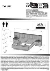 BUT Lit IZO IZXL1162 Assembling Instruction