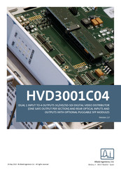 Albalá Ingenieros, S.A. HVD3001C04 Manual
