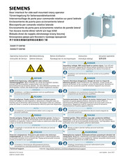 Siemens 3VA9177-0VF40 Operating Instructions Manual