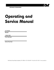 AR DC7435A Operating And Service Manual
