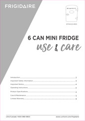Frigidaire EFMIS121-RED Use & Care Manual
