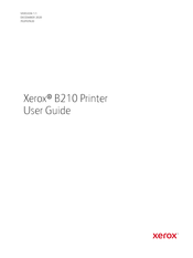Xerox B210 User Manual
