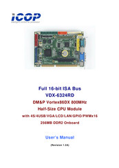 Icop VDX-6324RD User Manual